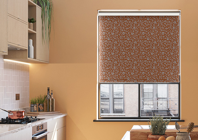 Leopard Luxe, Firebrand - Roller Blind - Image 3